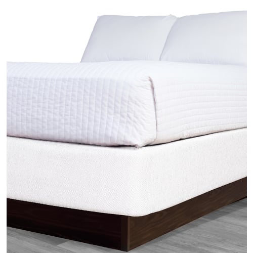 Oxford Bed Wrap, 98% Polyester / 2% Spandex, California King, Fits Depth up to 11" Deep, Snow